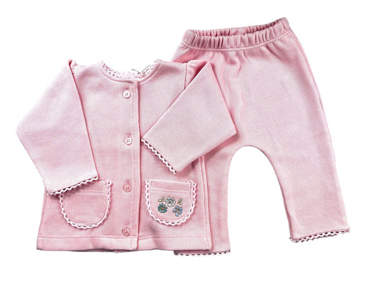 Urpi bebé Conjunto chaqueta y pantalón Rosa