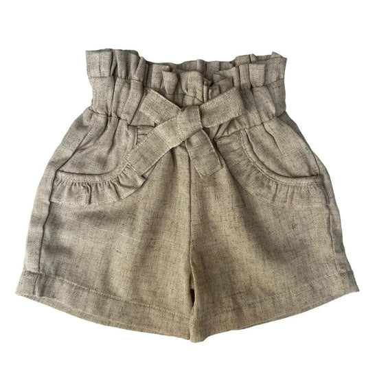 Urpi bebé Short Ximena Lino Beige